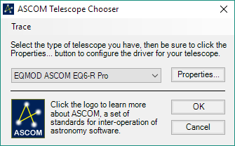 Using Cartes du Ciel with an ASCOM controlled mount – The Amateur ...