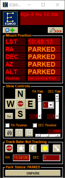 Setting up a SkyWatcher Mount with ASCOM Platform and EQMOD – The ...